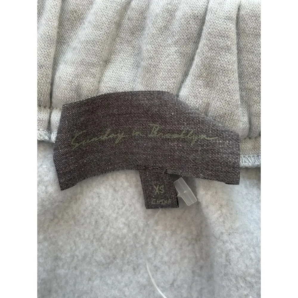 Anthropologie Sunday In Brooklyn Skirt Womens XS Gray Heather Maxi Sweats Casual